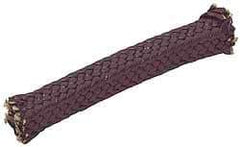 Made in USA - 5/8" x 2-2/5' Spool Length, Graphite Impregnated Aramid Compression Packing - 1,800 Max psi, -50 to 600° F, Gray - Apex Tool & Supply