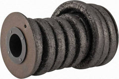 Made in USA - 3/8" x 5-1/2' Spool Length, Graphite Impregnated Aramid Compression Packing - 1,800 Max psi, -50 to 600° F, Gray - Apex Tool & Supply