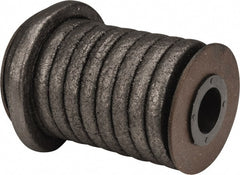 Made in USA - 3/8" x 12.4' Spool Length, Graphite Impregnated Aramid Compression Packing - Apex Tool & Supply