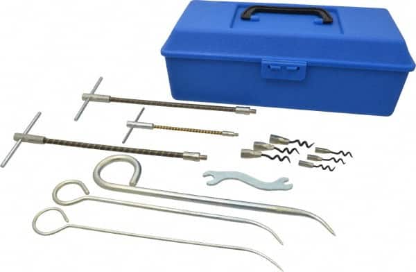 Made in USA - 14 Piece Interchangeable Tip Packing Tool Set - Apex Tool & Supply