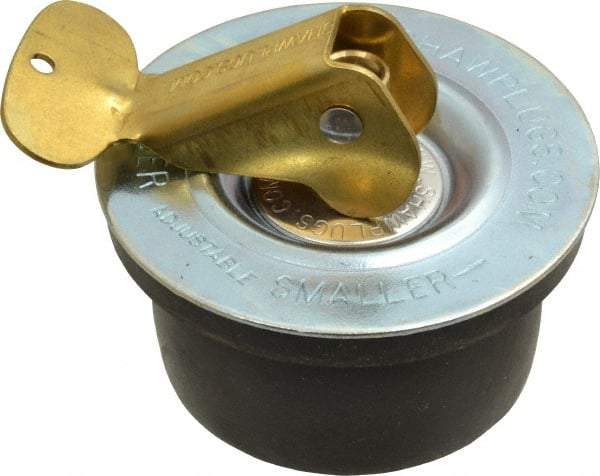 Made in USA - 2" OD, Snap Tite Pressure Test Plug - 1-3/16" Long - Apex Tool & Supply