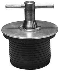 Value Collection - 3-1/8" OD, Turn Tite Pressure Test Plug - 2" Long - Apex Tool & Supply