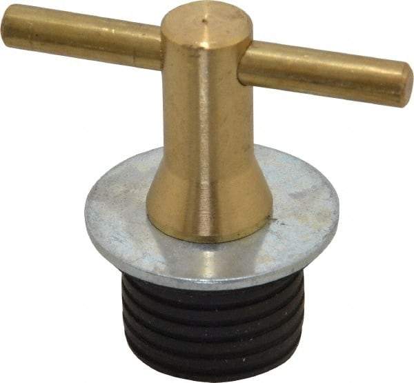 Made in USA - 7/8" OD, Turn Tite Pressure Test Plug - 11/16" Long - Apex Tool & Supply