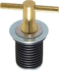 Made in USA - 1" OD, Turn Tite Pressure Test Plug - 1-5/16" Long - Apex Tool & Supply