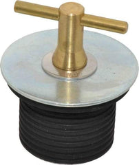 Made in USA - 1-3/4" OD, Turn Tite Pressure Test Plug - 1-5/16" Long - Apex Tool & Supply