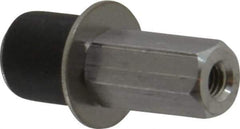 Made in USA - 1/2" OD, Thumbnut Pressure Test Plug - 1/2" Long - Apex Tool & Supply