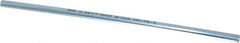 Made in USA - 12" Long, Zinc-Plated Step Key Stock for Gears - C1018 Steel - Apex Tool & Supply
