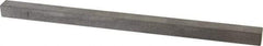 Made in USA - 12" Long x 5/8" High x 5/8" Wide, Undersized Key Stock - Type 316 Stainless Steel - Apex Tool & Supply