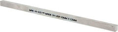 Value Collection - 12" Long, Zinc-Plated Oversized Key Stock - C1045 Steel - Apex Tool & Supply