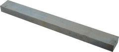 Made in USA - 12" Long, Zinc-Plated Oversized Key Stock - C1045 Steel - Apex Tool & Supply