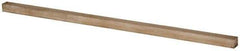 Made in USA - 12" Long, Oversized Key Stock - 18-8 Stainless Steel - Apex Tool & Supply