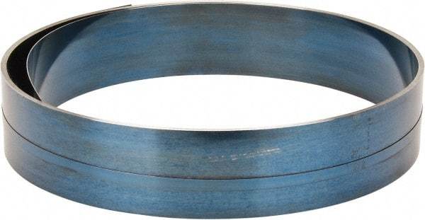 Value Collection - 0.018 Inch Thick x 3 Inch Wide x 37 Ft. Long, Spring Steel Coil - 1095 Blue Tempered Steel - Apex Tool & Supply