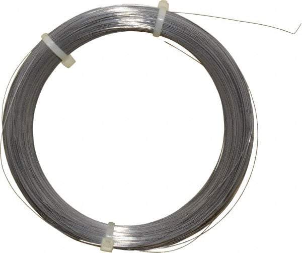 Value Collection - 0 Gage, 0.009 Inch Diameter x 1,157 Ft. Long, High Carbon Steel, Tempered Music Wire Coil - ASTM A228, 1/4 Lb. Shipping Weight - Apex Tool & Supply