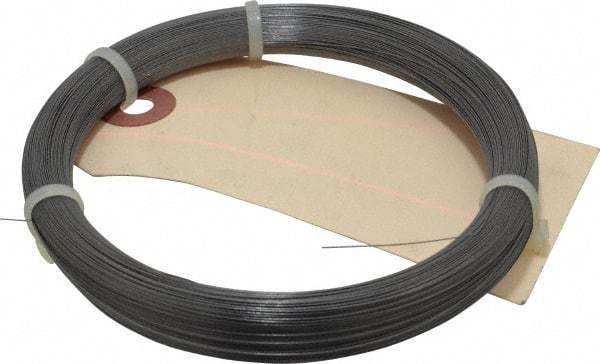 Value Collection - 1 Gage, 0.01 Inch Diameter x 937 Ft. Long, High Carbon Steel, Tempered Music Wire Coil - ASTM A228, 1/4 Lb. Shipping Weight - Apex Tool & Supply