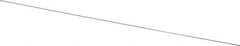 Value Collection - 16 Gage, 0.037 Inch Diameter x 1 Ft. Long, High Carbon Steel, Cut and Straightened Music Wire - ASTM A228 - Apex Tool & Supply