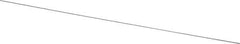 Value Collection - 17 Gage, 0.039 Inch Diameter x 1 Ft. Long, High Carbon Steel, Cut and Straightened Music Wire - ASTM A228 - Apex Tool & Supply