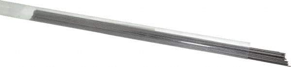 Value Collection - 18 Gage, 0.041 Inch Diameter x 1 Ft. Long, High Carbon Steel, Cut and Straightened Music Wire - ASTM A228 - Apex Tool & Supply