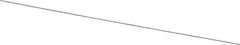 Value Collection - 20 Gage, 0.045 Inch Diameter x 1 Ft. Long, High Carbon Steel, Cut and Straightened Music Wire - ASTM A228 - Apex Tool & Supply