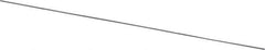Value Collection - 25 Gage, 0.059 Inch Diameter x 1 Ft. Long, High Carbon Steel, Cut and Straightened Music Wire - ASTM A228 - Apex Tool & Supply