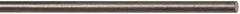 Value Collection - 21 Gage, 0.047 Inch Diameter x 1 Ft. Long, 302/304 Cut and Straightened Music Wire - ASTM A580 - Apex Tool & Supply
