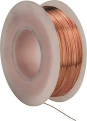 Made in USA - 28 Gage, 0.0126" Diameter x 498' Long, Bare, Copper Bus Bar Wire - Pure Copper (ASTM B3) - Apex Tool & Supply