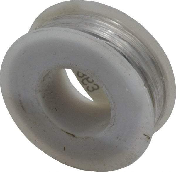 Made in USA - 22 Gage, 0.0253 Inch Diameter x 125 Ft. Long, Nickel Chromium Wire - Alloy 80/20, ASTM B344 - Apex Tool & Supply