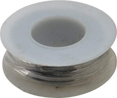 Made in USA - 18 Gage, 0.0403 Inch Diameter x 50 Ft. Long, Nickel Chromium Wire - Alloy 80/20, ASTM B344 - Apex Tool & Supply