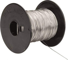 Value Collection - 20 Gage, 0.0319 Inch Diameter x 538 Ft. Long, Soft Aluminum Wire - Alloy 1100, ASTM B211, 1/2 Lbs. Shipping Weight - Apex Tool & Supply