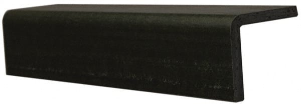 Made in USA - 1-1/2 Inch Leg Long x 1/4 Inch Thick x 5 Ft. Long, Standard Plastic Angle - Apex Tool & Supply