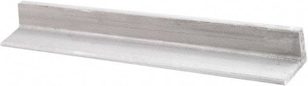 Value Collection - 1/8 Inch Thick x 1-1/2 Inch Wide, Aluminum Solid Angle - 48 Inch Long, Alloy 6061 - Apex Tool & Supply