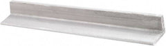 Value Collection - 1/8 Inch Thick x 1-1/4 Inch Wide, Aluminum Solid Angle - 48 Inch Long, Alloy 6061 - Apex Tool & Supply