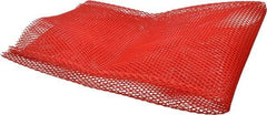 Caplugs - 3 Ft Long, 9" Diam, Nonelastic Mesh Sleeve - Red - Apex Tool & Supply