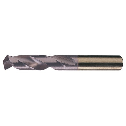 3/16 RHS / RHC HSS-CO 8% (M42) 135 Degree Split Point Heavy Duty Cobalt Screw Machine Drill - TiAlN - Exact Industrial Supply