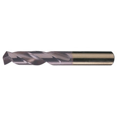 7/32 RHS / RHC HSS-CO 8% (M42) 135 Degree Split Point Heavy Duty Cobalt Screw Machine Drill - TiAlN - Exact Industrial Supply