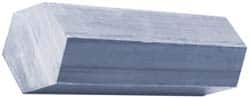 Made in USA - 2' x 7/8" Natural (Color) Nylon 6/6 Hexagonal Bar - Apex Tool & Supply