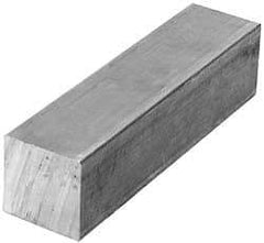 Value Collection - 3 Inch Square x 36 Inch Long, Aluminum Square Bar - +/- 0.25 Inch Tolerance, Alloy 6061 - Apex Tool & Supply