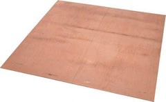 Value Collection - 0.05 Inch Thick x 12 Inch Square, Copper Sheet - Alloy 110 - Apex Tool & Supply