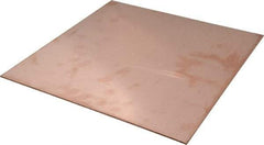 Value Collection - 1/8 Inch Thick x 12 Inch Square, Copper Sheet - Alloy 110 - Apex Tool & Supply