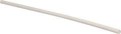 Made in USA - 5' Long, 3/8" Diam, PTFE (Glass-Filled) Plastic Rod - +0.003 Inch Length Tolerance - Apex Tool & Supply