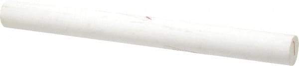 Made in USA - 1' Long, 1-1/8" Diam, PTFE (Glass-Filled) Plastic Rod - +0.005 Inch Length Tolerance - Apex Tool & Supply