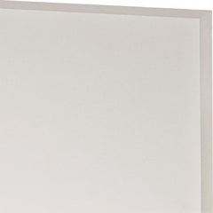 USA Sealing - 1' x 4" x 1/2" White PTFE (Virgin) Rectangular Bar - Apex Tool & Supply