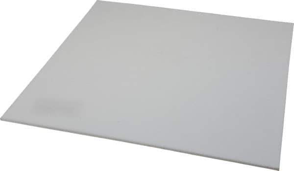 Made in USA - 1/8" Thick x 12" Wide x 1' Long, PTFE (Mechanical Grade) Sheet - ±0.010 Tolerance - Apex Tool & Supply