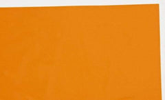 Made in USA - 1 Piece, 10" Wide x 20" Long Plastic Shim Stock Sheet - Amber (Color), ±10% Tolerance - Apex Tool & Supply