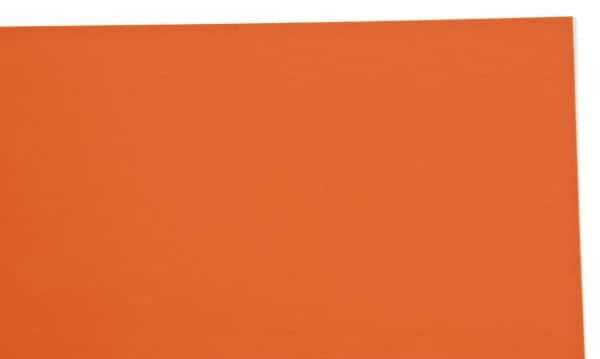 Made in USA - 1 Piece, 10" Wide x 20" Long Plastic Shim Stock Sheet - Coral (Color), ±10% Tolerance - Apex Tool & Supply