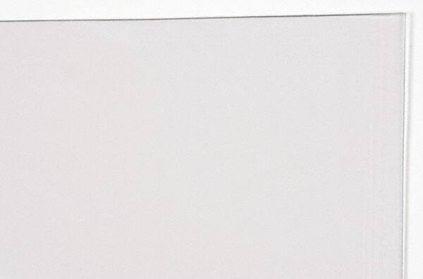 Made in USA - 1 Piece, 10" Wide x 20" Long Plastic Shim Stock Sheet - Clear (Color), ±10% Tolerance - Apex Tool & Supply