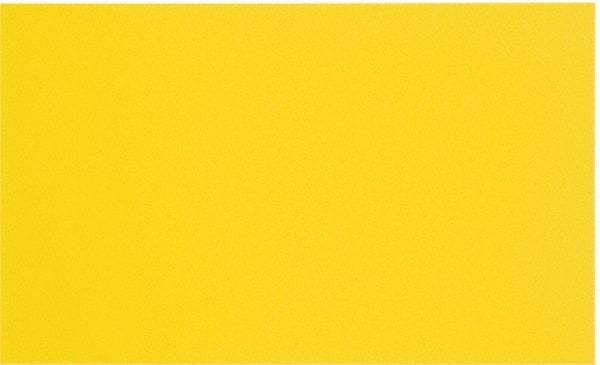 Made in USA - 1 Piece, 20" Wide x 20" Long Plastic Shim Stock Sheet - Yellow, ±10% Tolerance - Apex Tool & Supply