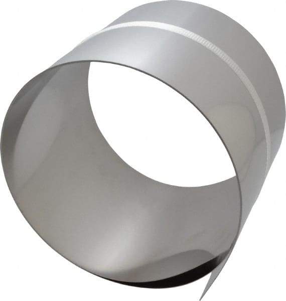 Made in USA - 50 Inch Long x 6 Inch Wide x 0.031 Inch Thick, Roll Shim Stock - Stainless Steel - Apex Tool & Supply