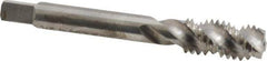 Balax - 7/16-14 UNC 3 Flute Modified Bottoming Spiral Flute Tap - Powdered Metal, Bright Finish, 3-5/32" OAL, Right Hand Flute, Right Hand Thread, H3, Series BX200 - Apex Tool & Supply