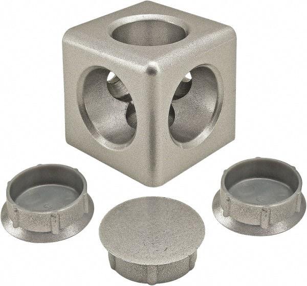 80/20 Inc. - 40mm Wide, Open Shelving Accessory/Component - Aluminum, Lacquered Finish, 40mm Long, Use with 40 Series - Apex Tool & Supply
