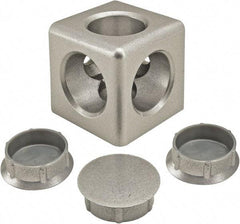 80/20 Inc. - 40mm Wide, Open Shelving Accessory/Component - Aluminum, Lacquered Finish, 40mm Long, Use with 40 Series - Apex Tool & Supply